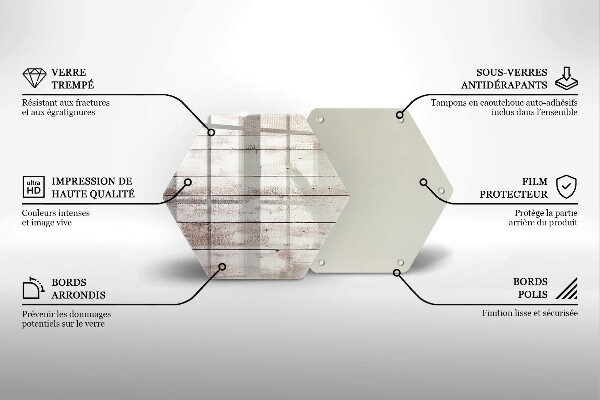 Tocător de bucătărie Scânduri vechi de lemn