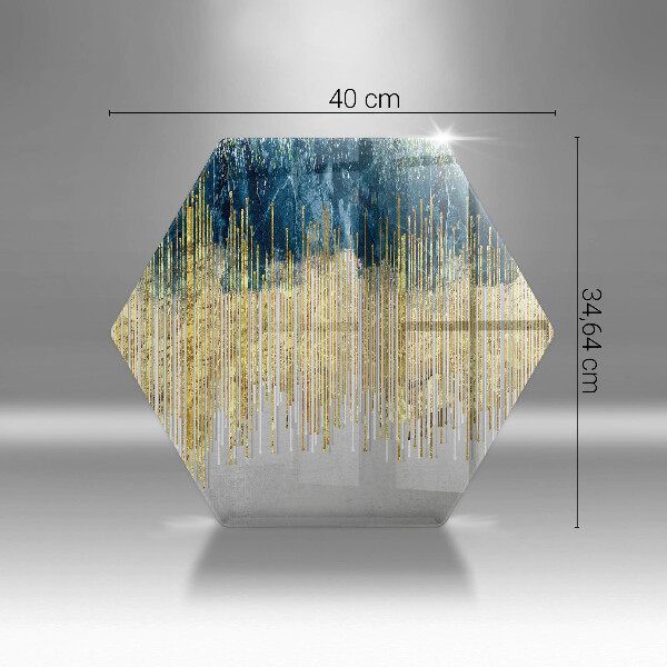 Tocător sticlă Abstracția designerului