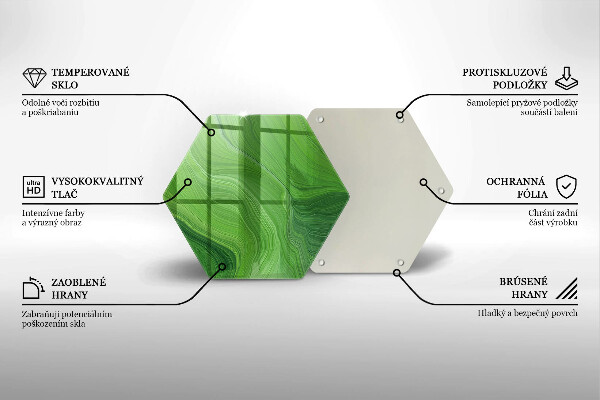 Tocător sticlă Textura abstractă