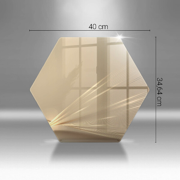 Tocător sticlă Abstracția modernă