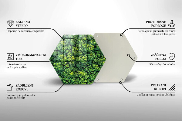 Tocător de bucătărie Plantă de muşchi din natură
