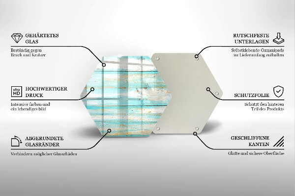 Tocător de bucătărie Scânduri de lemn de epocă