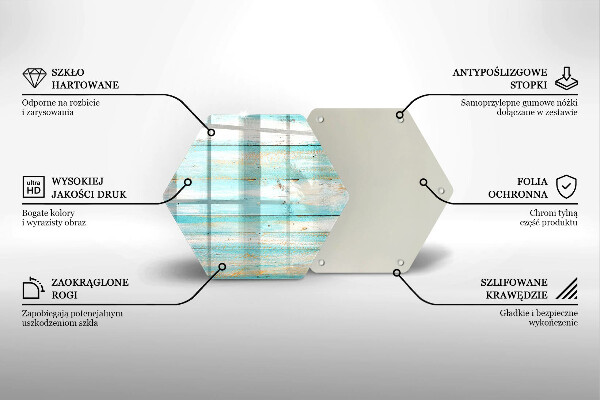 Tocător de bucătărie Scânduri de lemn de epocă