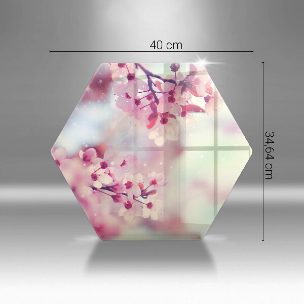 Tocător de bucătărie Natură flori de măr