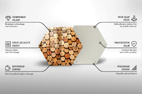 Tocător de bucătărie Model pentru dopuri de vin