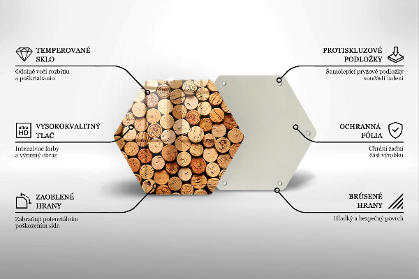 Tocător de bucătărie Model pentru dopuri de vin