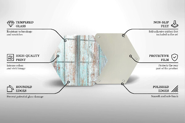 Tocător de bucătărie Placi vechi de epocă