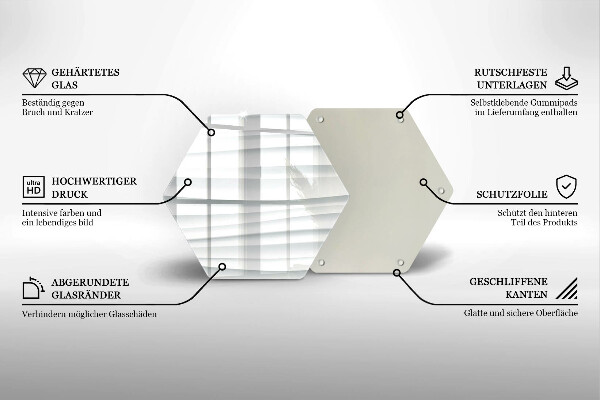 Tocător de bucătărie Structură modernă