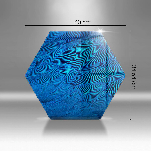 Tocător sticlă Pene de păsări