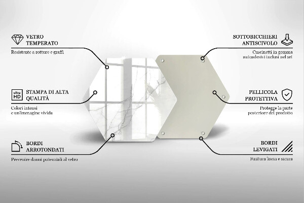 Tocător de bucătărie Fundal de piatră de marmură
