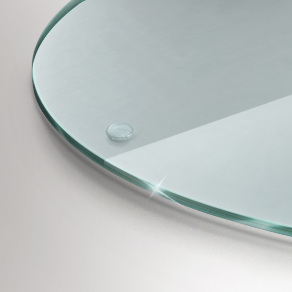 Tocător sticlă transparente 40 cm