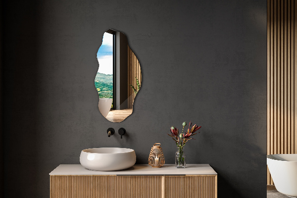 Oglinda asimetrica pata 40x80