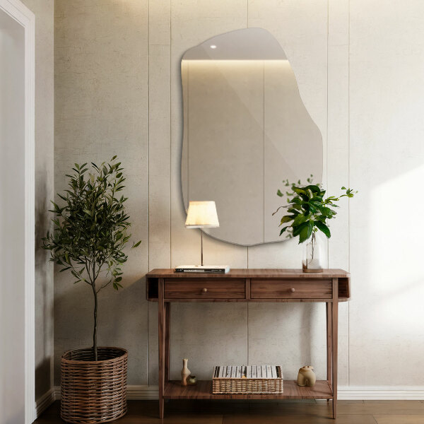 Oglindă neregulata fără ramă 80x52 cm