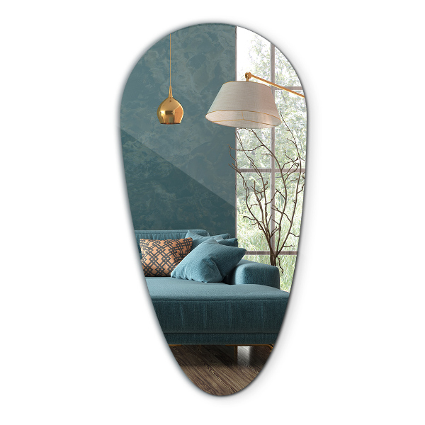 Oglindă decorativa lacrimă fara rama 35x70 cm