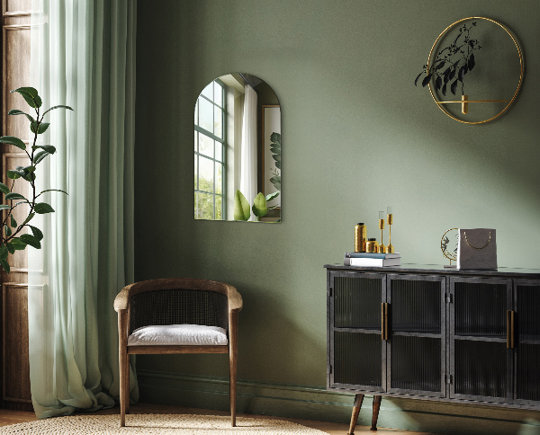 Oglindă arc decorativ 60x100 cm