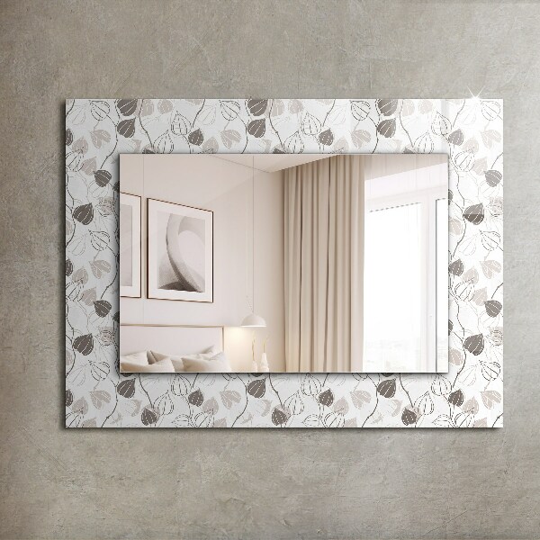 Oglinda decor perete Motiv de frunze
