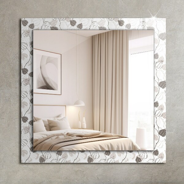 Oglinda decor perete Motiv de frunze