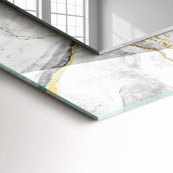 Oglinda imprimata Marmură cu vene