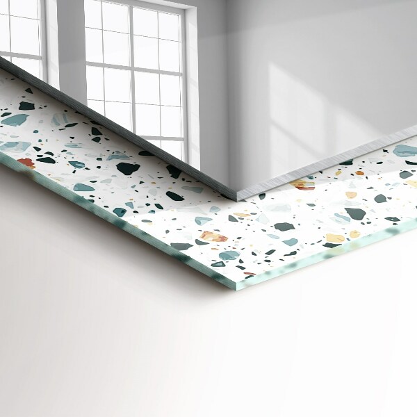 Decoratiuni perete cu oglinda Mozaic Terrazzo