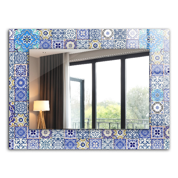 Decoratiuni perete cu oglinda Motive marocane