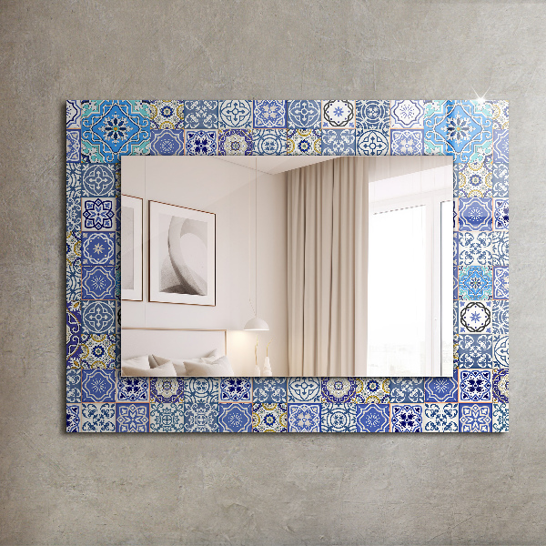 Decoratiuni perete cu oglinda Motive marocane