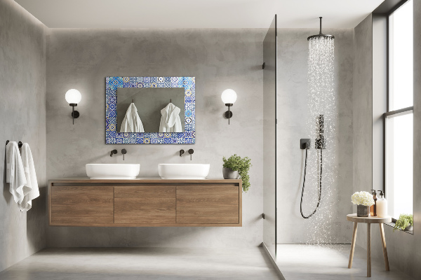 Decoratiuni perete cu oglinda Motive marocane