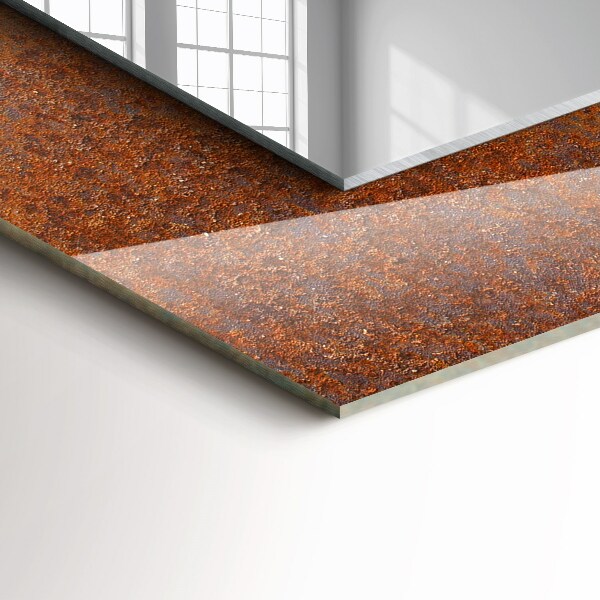 Decor oglinda Suprafață metalică ruginită