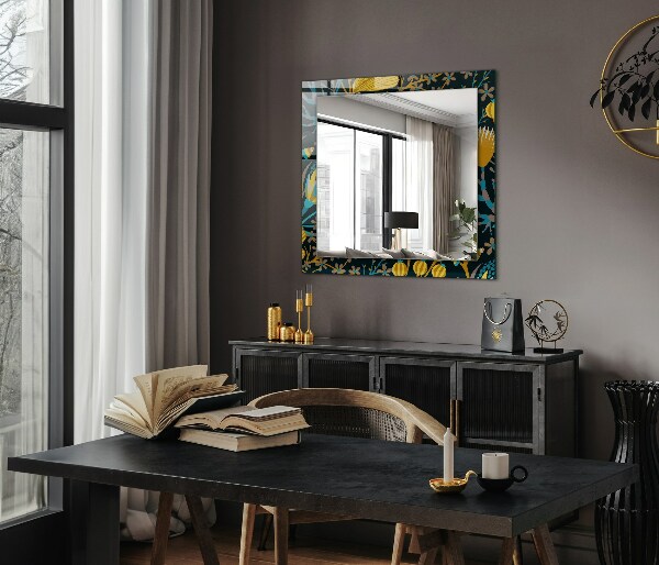 Decor oglinda Motive cu petale