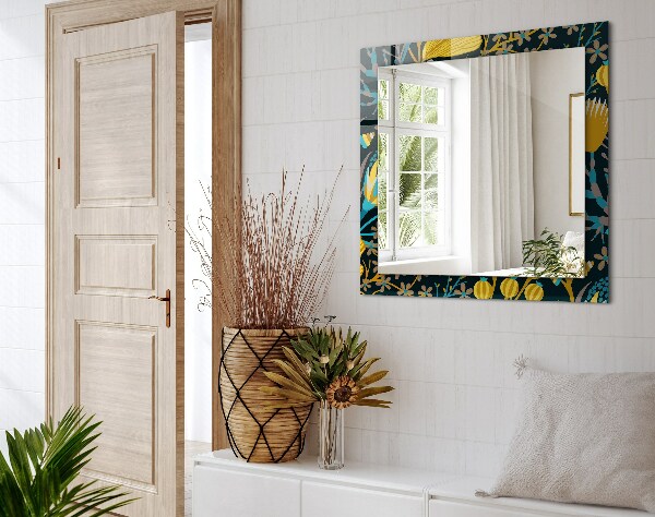 Decor oglinda Motive cu petale