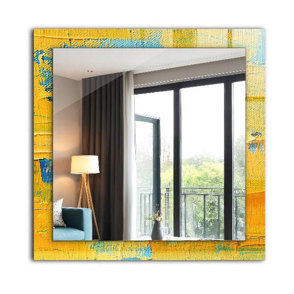 Oglinda decor perete Pictură abstractă în ulei