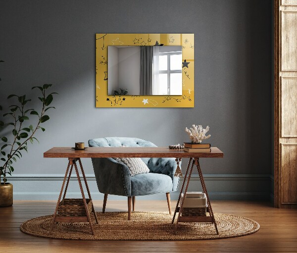 Oglinda perete decorativa Diferite motive stelare
