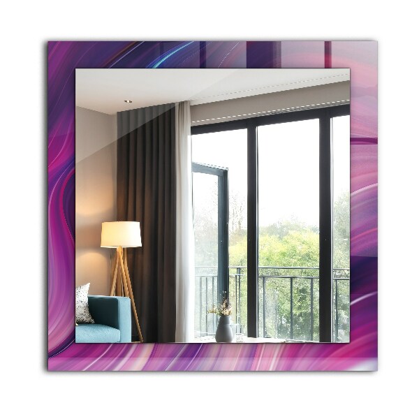 Oglinda imprimata Motiv colorat de palmier