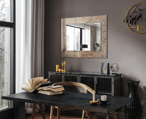 Oglinda decor perete Flori și păsări