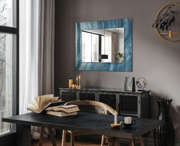Oglinda cu decor Colibri și flori