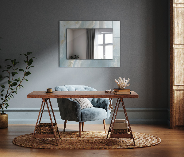 Decoratiuni perete cu oglinda Motiv floral