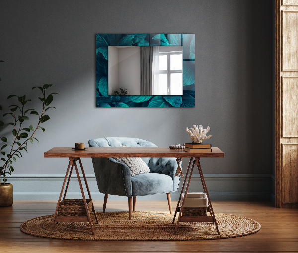 Decor oglinda Frunze de ginkgo