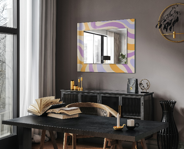 Oglinda perete decorativa Motive colorate