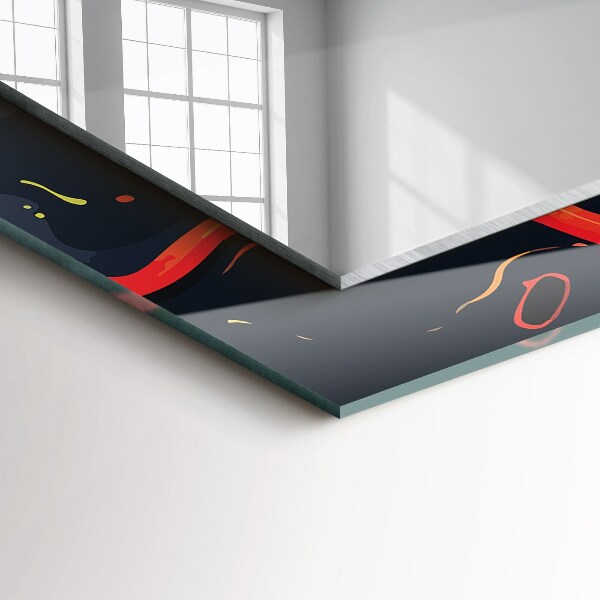 Decor oglinda Lavă vulcanică