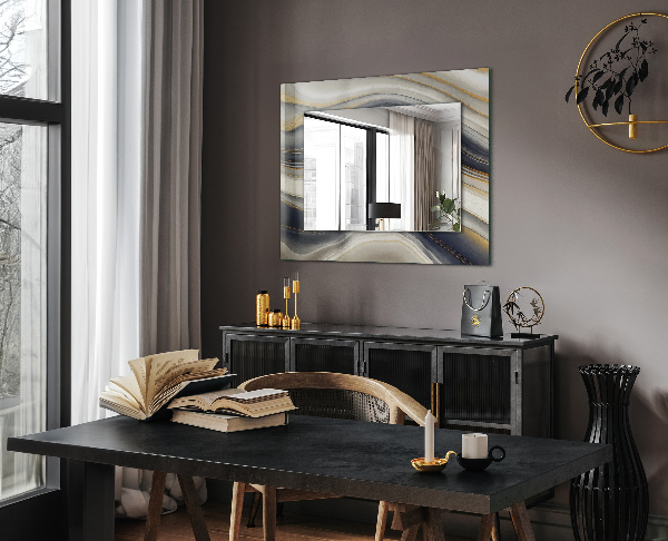 Oglinda decor perete Astrata ceață colorată