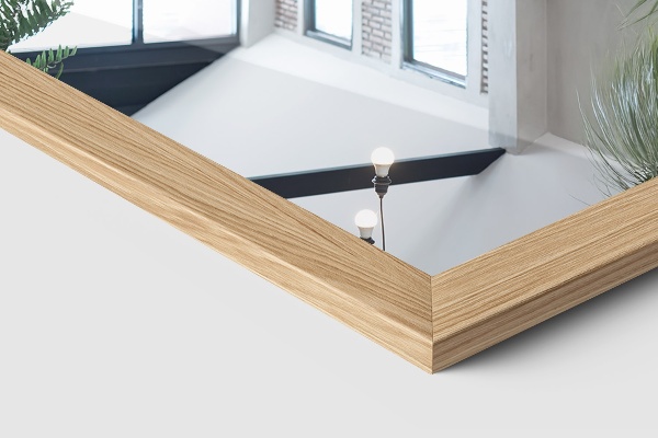 Oglindă de podea culoare stejar 36x156 cm