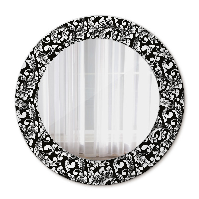 Oglinda rotunda imprimata Ornament