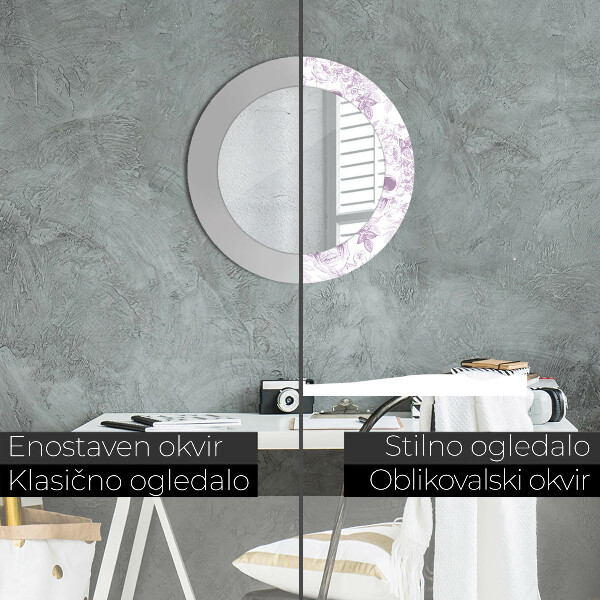 Decoratiuni perete cu oglinda Cranii