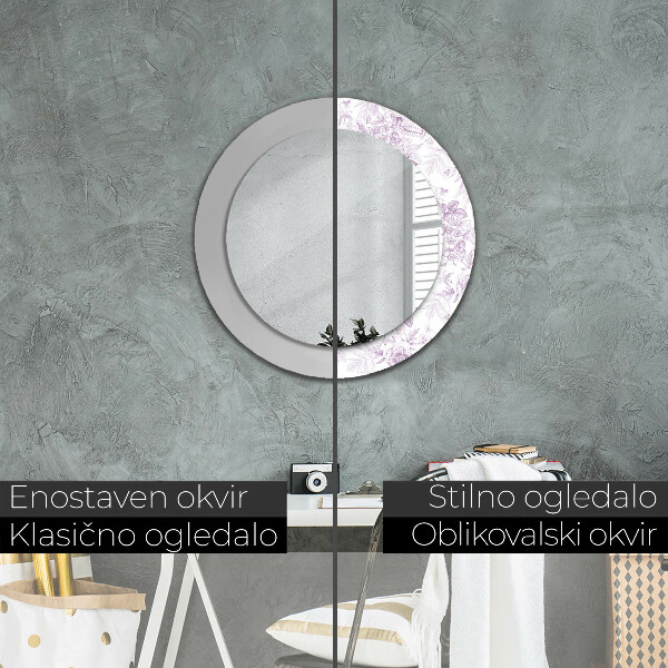 Decoratiuni perete cu oglinda Cranii