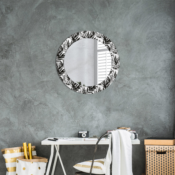 Decoratiuni perete cu oglinda Monstera