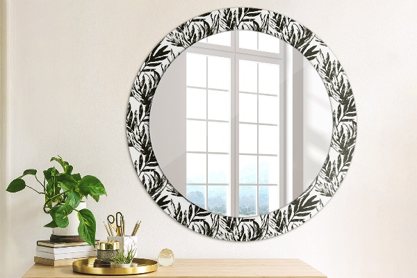 Decoratiuni perete cu oglinda Monstera