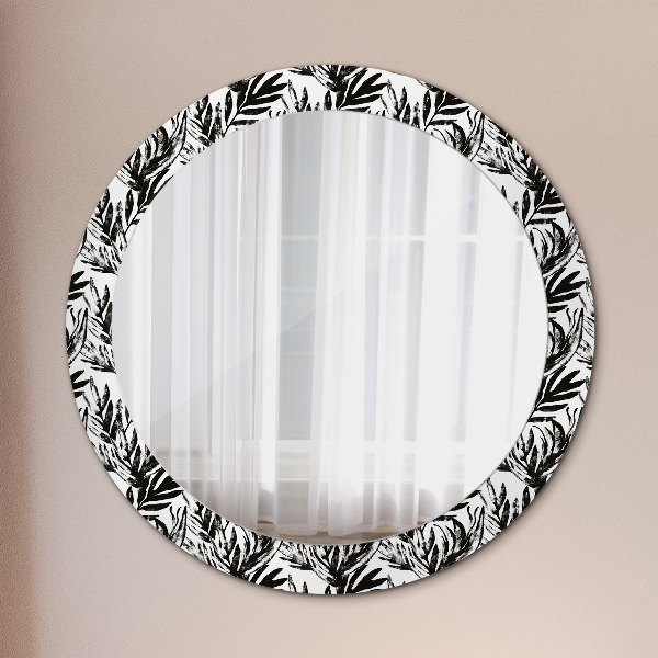Decoratiuni perete cu oglinda Monstera