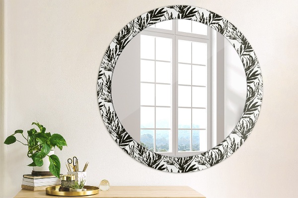 Decoratiuni perete cu oglinda Monstera