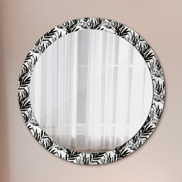 Decoratiuni perete cu oglinda Monstera