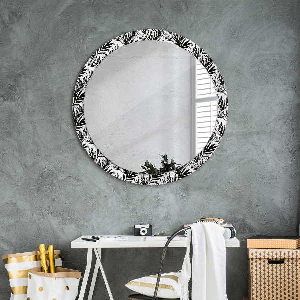 Decoratiuni perete cu oglinda Monstera