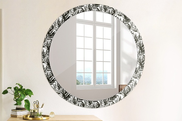 Decoratiuni perete cu oglinda Monstera